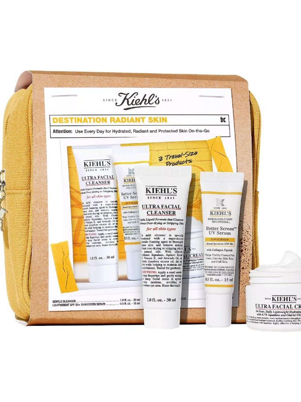 Kiehl's Destination Radiant Skin Set